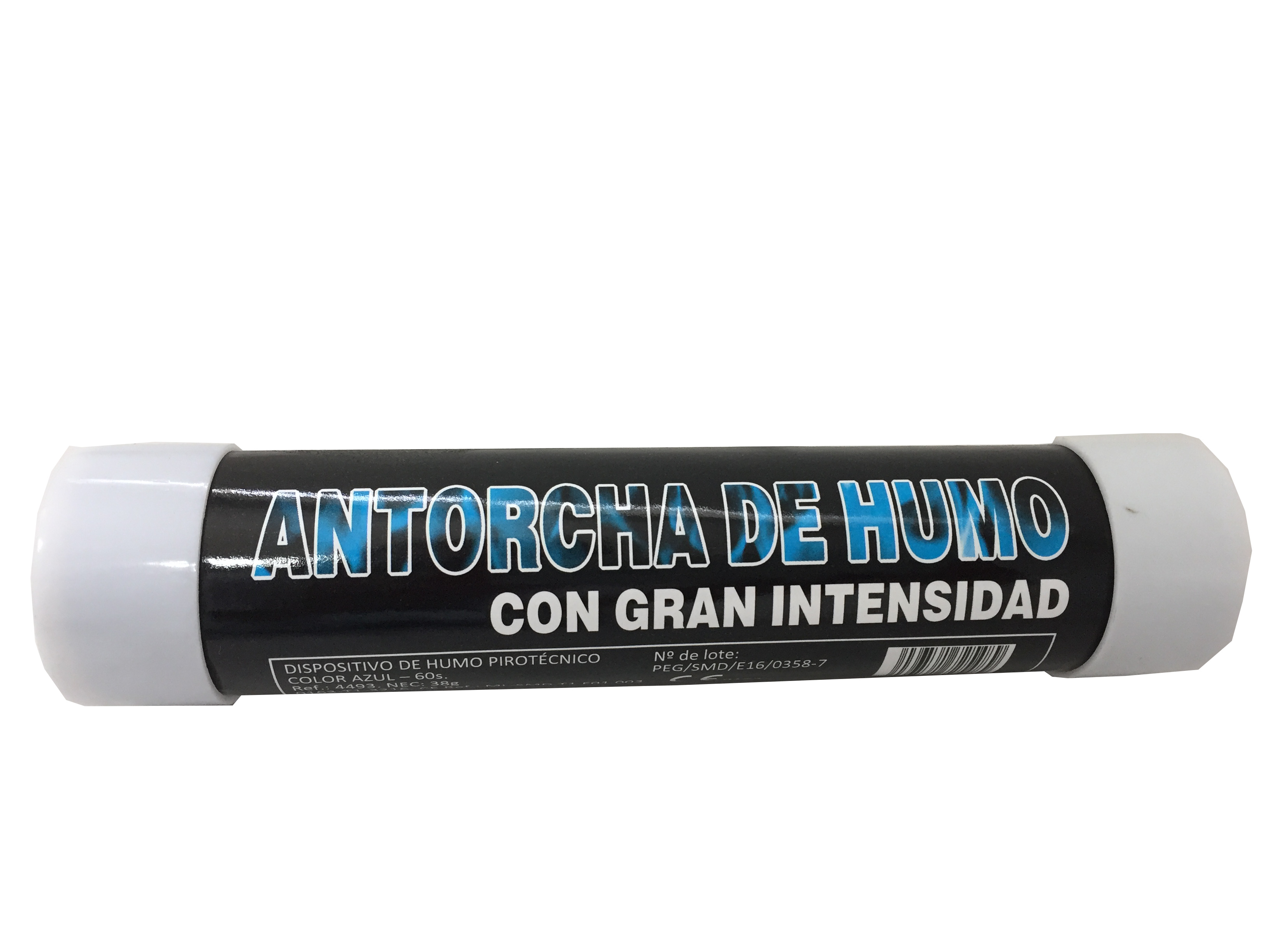 Antorcha de humo gran intensidad azul